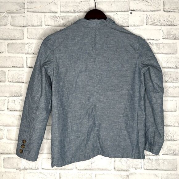 Cat & Jack Lightweight Cotton Denim Jacket Blazer Size Medium 8 - Picture 4 of 5